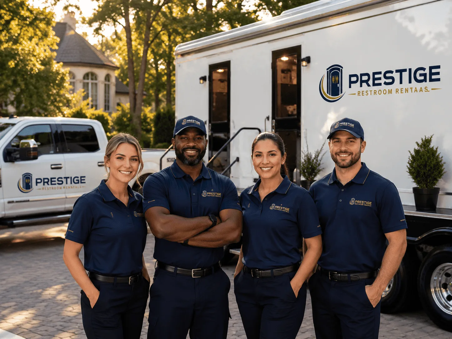 Trusted Luxury Portable Restrooms company in Raymond, IL